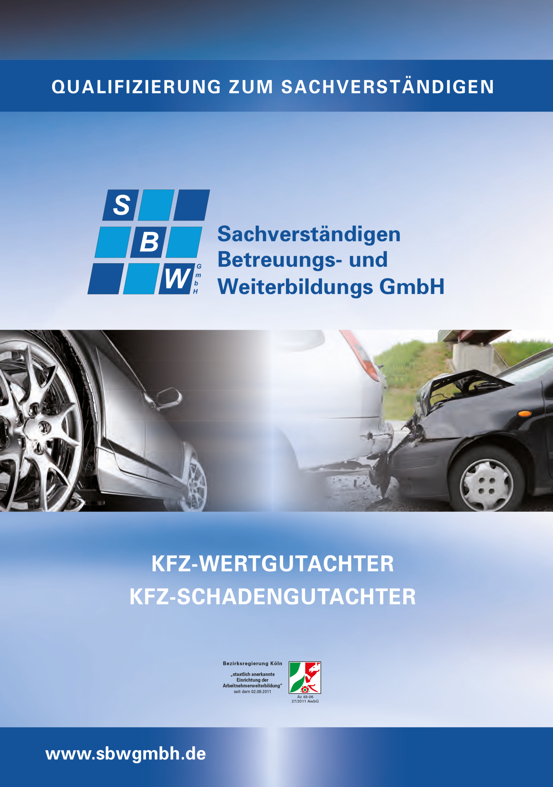 Gutachterausbildung SBW, Sachverständigenbetreuung und Weiterbildungs GmbH